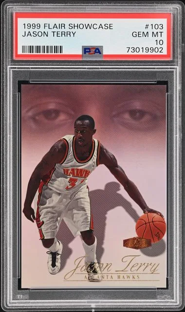 1999-00 Fleer Flair Showcase Jason Terry #103 card image
