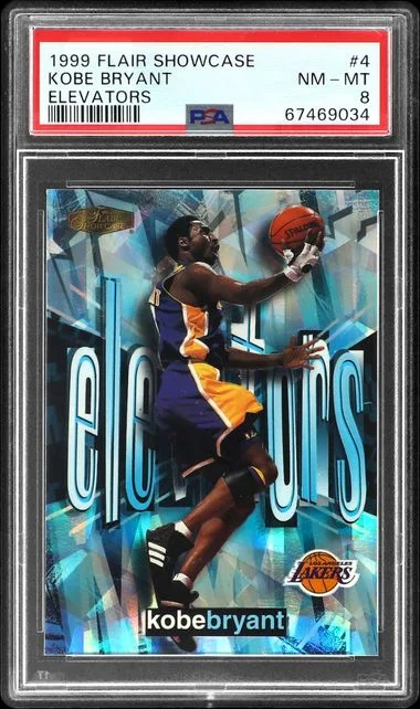 1999-00 Fleer Flair Showcase Kobe Bryant Elevators #4 card image