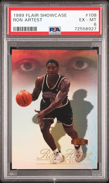 1999-00 Fleer Flair Showcase Ron Artest #108 card image