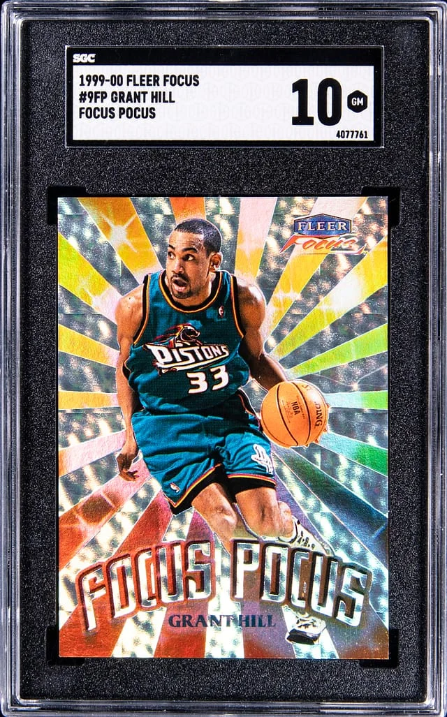1999-00 Fleer Focus Grant Hill Pocus #9FP card image