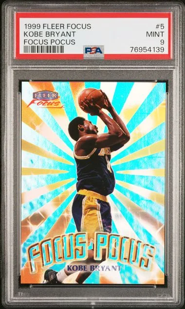 1999-00 Fleer Focus Kobe Bryant Focus Pocus #5 card image