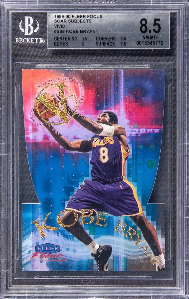 1999-00 Fleer Focus Kobe Bryant Soar Subjects #8 card image