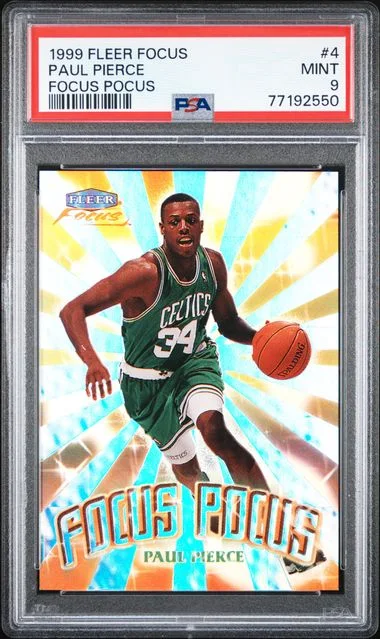 1999-00 Fleer Focus Paul Pierce Pocus #4 card image