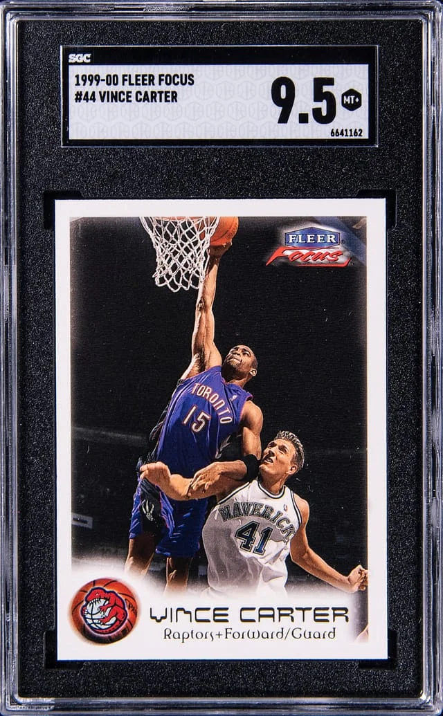 1999-00 Fleer Focus Vince Carter #44 card image