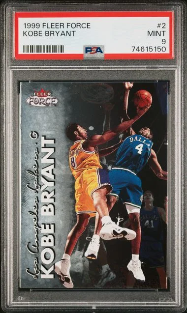 1999-00 Fleer Kobe Bryant Force #2 card image