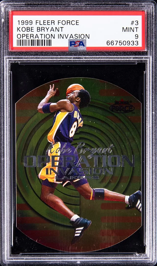 1999-00 Fleer Kobe Bryant Force Operation Invasion #3 card image