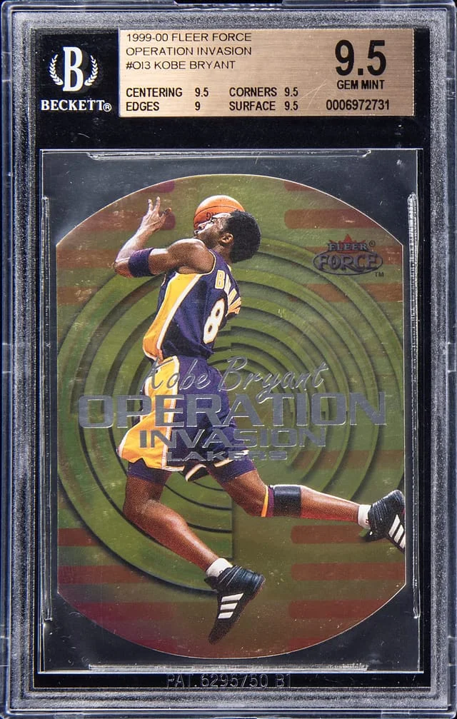1999-00 Fleer Kobe Bryant Force Operation Invasion #OI3 card image