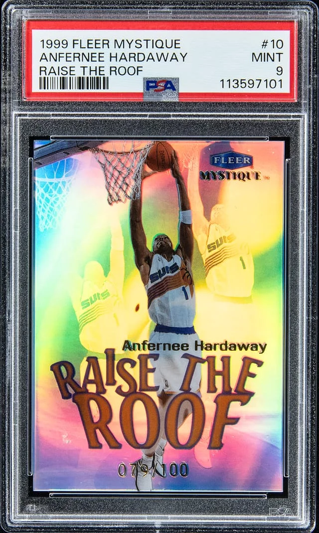 1999-00 Fleer Mystique Anfernee Hardaway Raise The Roof #10 card image