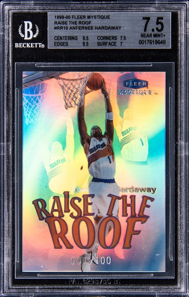 1999-00 Fleer Mystique Anfernee Hardaway Raise the Roof #RR10 card image