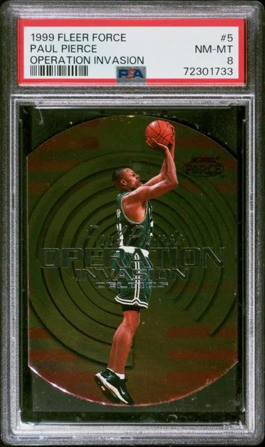 1999-00 Fleer Paul Pierce Force Operation Invasion #5 card image
