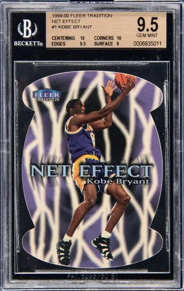 1999-00 Fleer Tradition Kobe Bryant Net Effect #1 card image