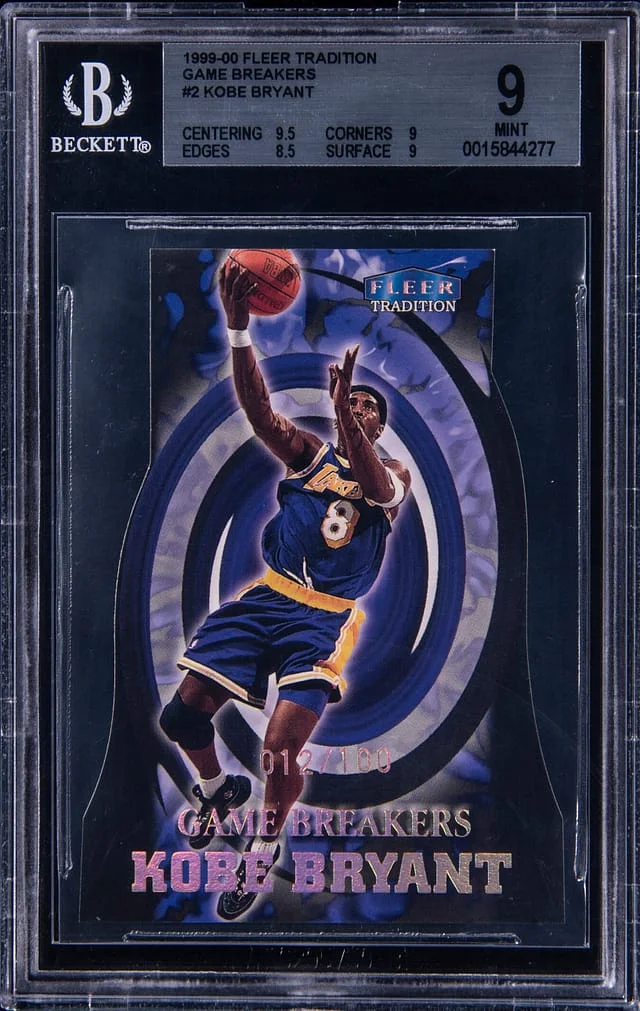 1999-00 Fleer Tradition Kobe Bryant Game Breakers #2 card image