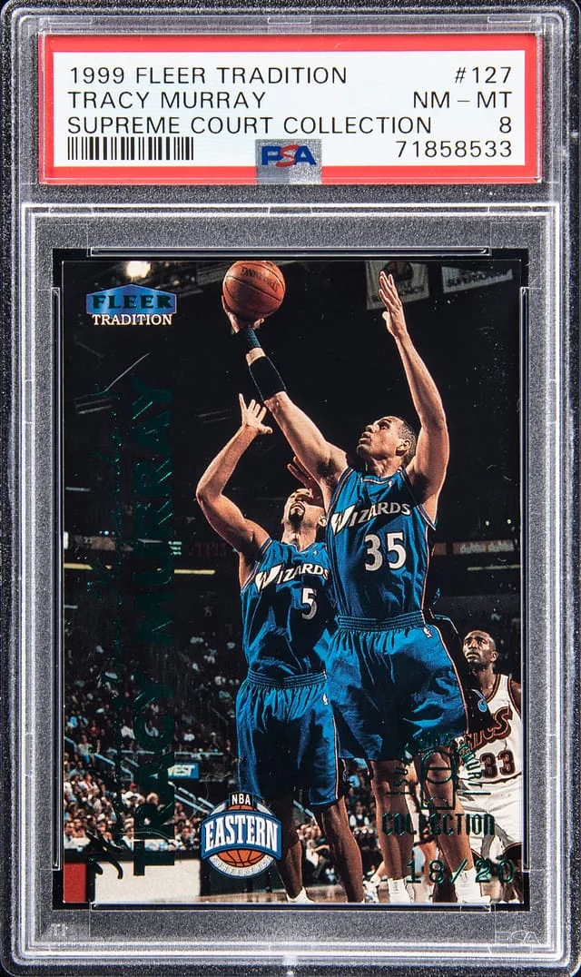 1999-00 Fleer Tradition Tracy Murray Supreme Court Collection #127SC card image