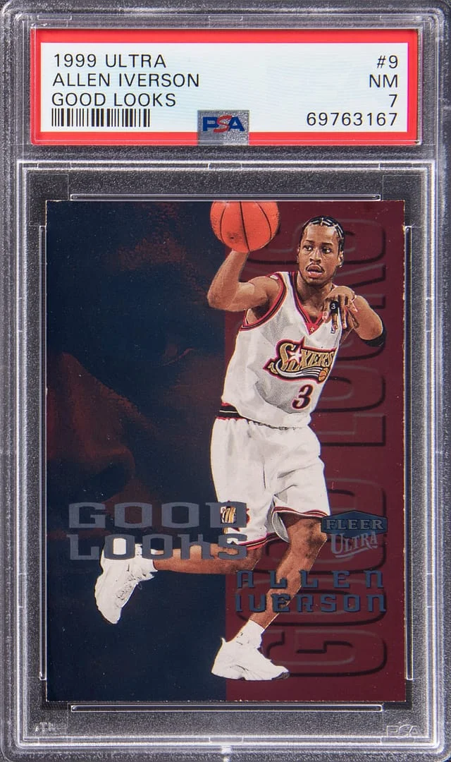 1999-00 Fleer Ultra Allen Iverson Good Looks #9 card image