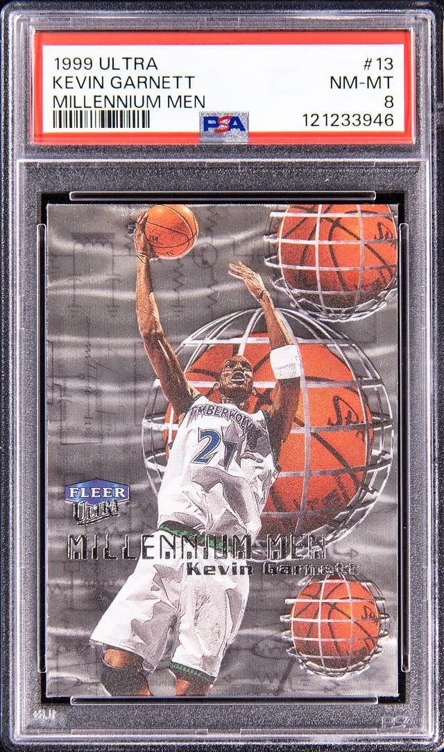 1999-00 Fleer Ultra Kevin Garnett Millennium Men #13 card image