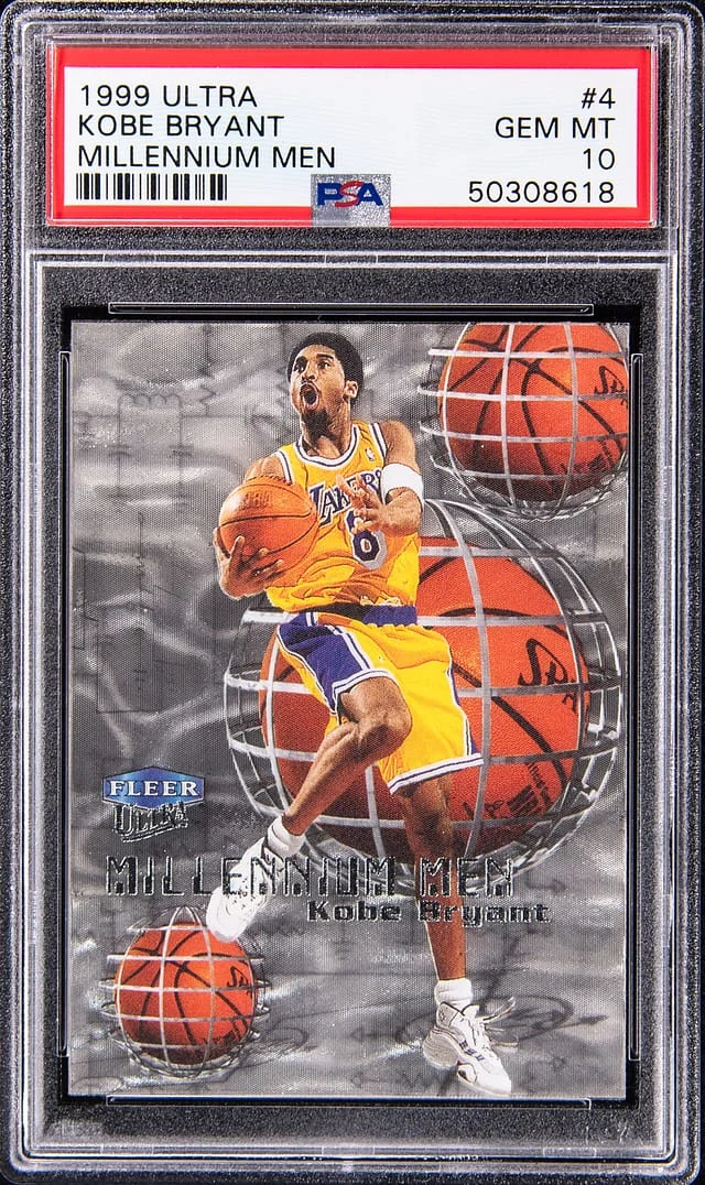 1999-00 Fleer Ultra Kobe Bryant Millennium Men #4 card image