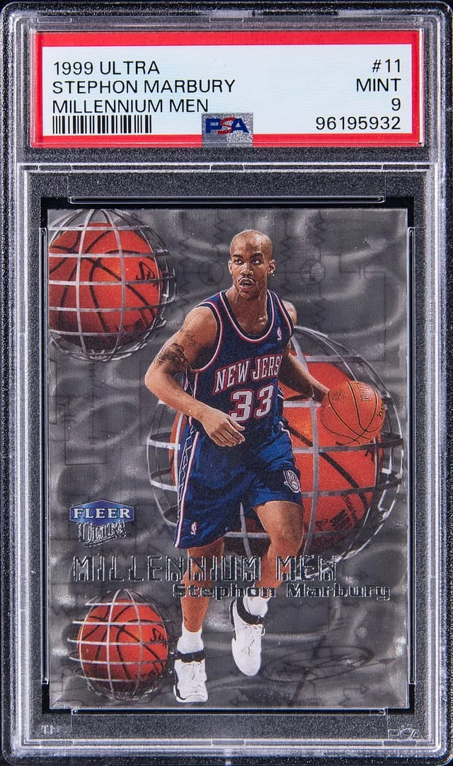 1999-00 Fleer Ultra Stephon Marbury Millennium Men #11 card image