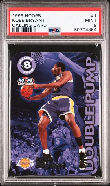1999-00 Hoops Kobe Bryant Calling Card Calling Card #1 card image