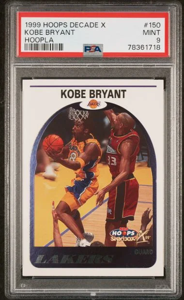 1999-00 Hoops Kobe Bryant Decade X #150 card image