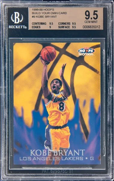 1999-00 Hoops Kobe Bryant Build Your Own Card #9 card image