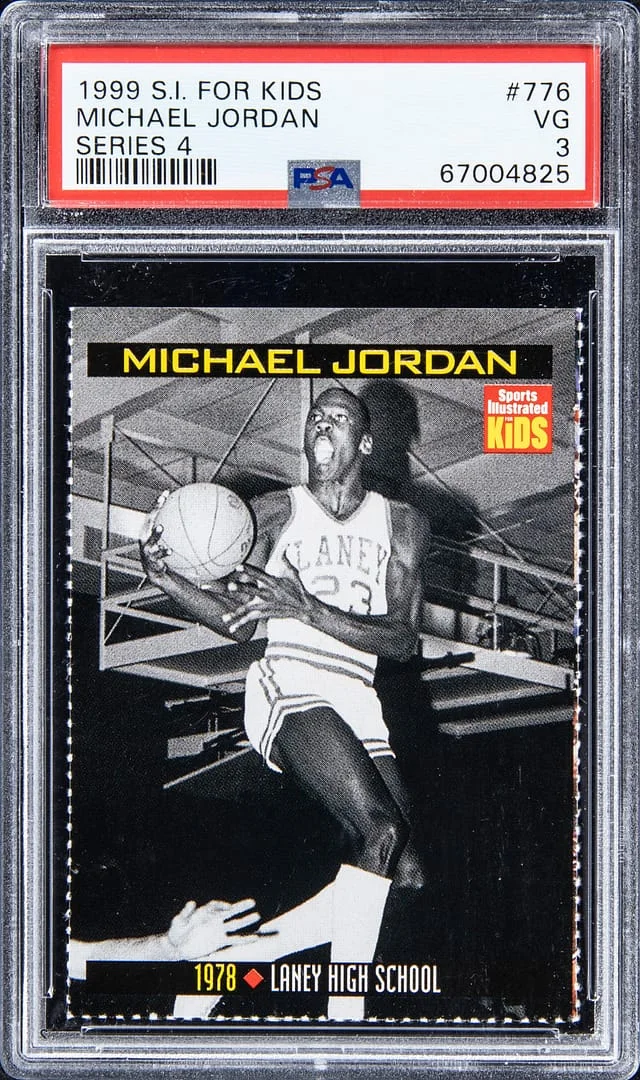 1999-00 S.I For Kids Series 4 Michael Jordan #776 card image