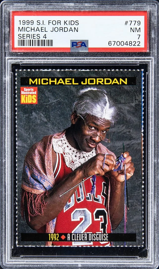 1999-00 S.I For Kids Series 4 Michael Jordan #779 card image