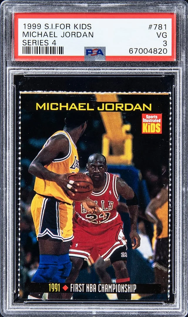 1999-00 S.I For Kids Series 4 Michael Jordan #781 card image