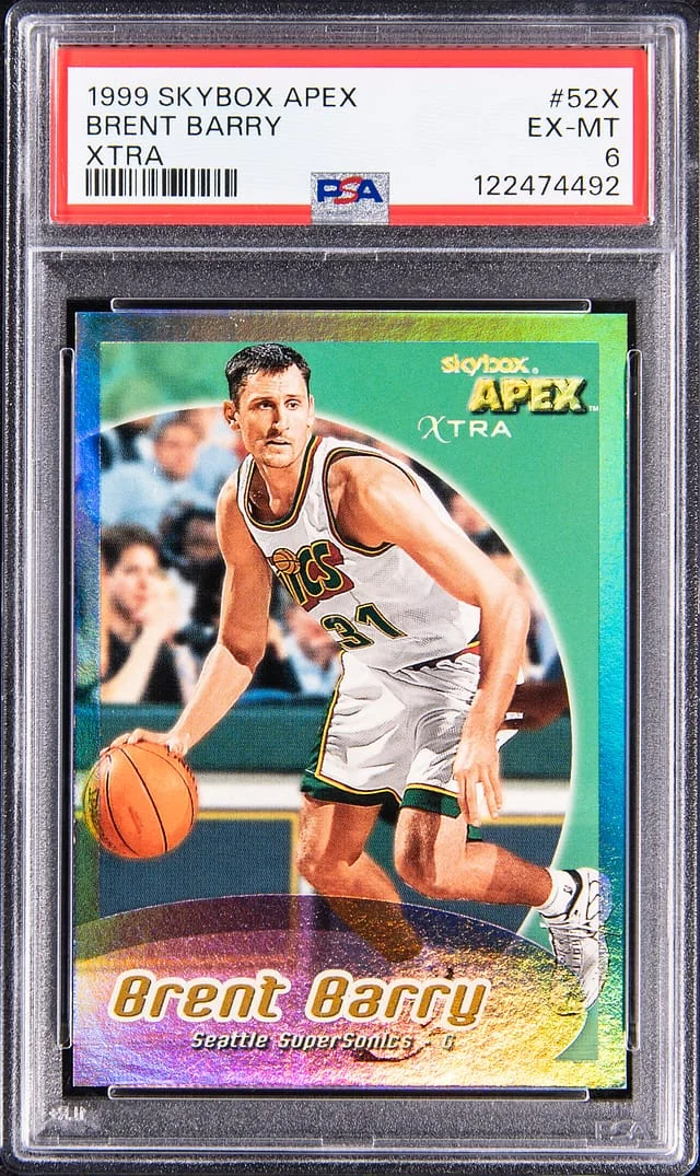 1999-00 SkyBox Brent Barry Apex Xtra #52X card image