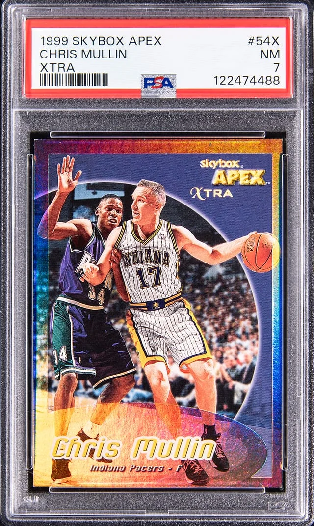 1999-00 SkyBox Chris Mullin Apex Xtra #54X card image