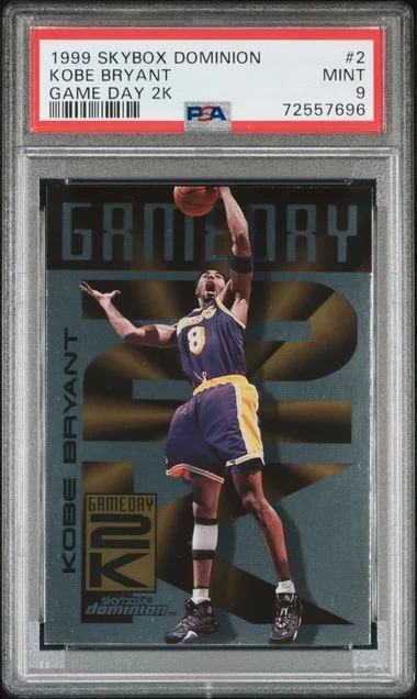 1999-00 SkyBox Dominion Kobe Bryant Game Day 2K #2 card image