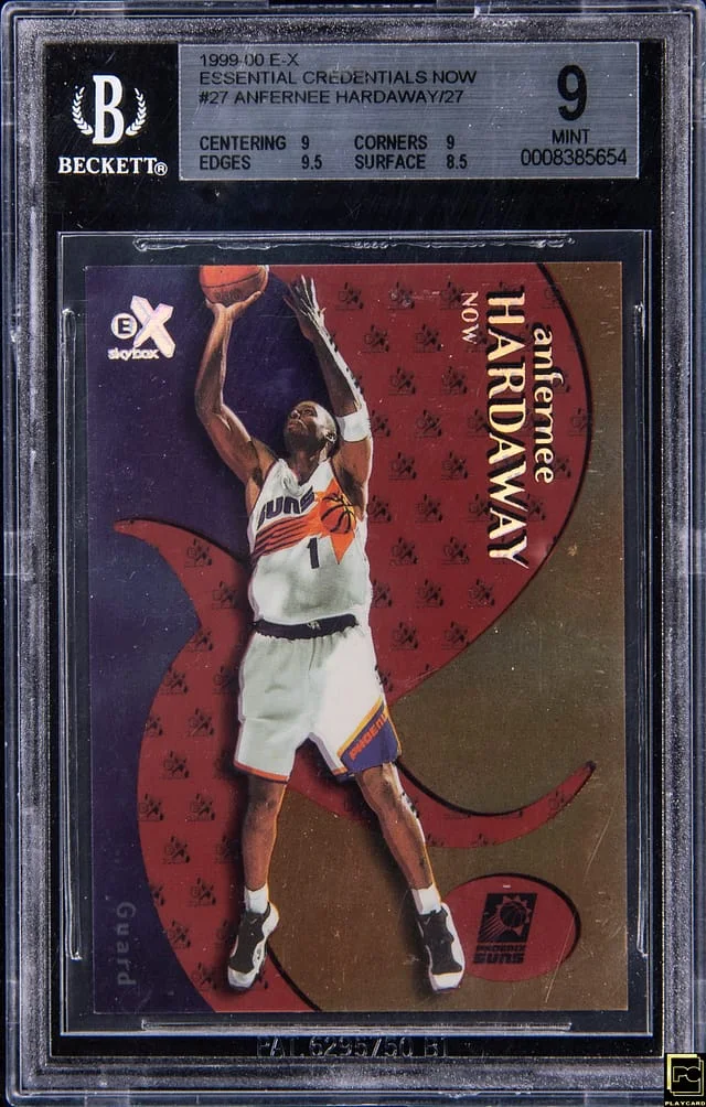 1999-00 SkyBox E-X Anfernee Hardaway Essential Credentials Future #27 card image