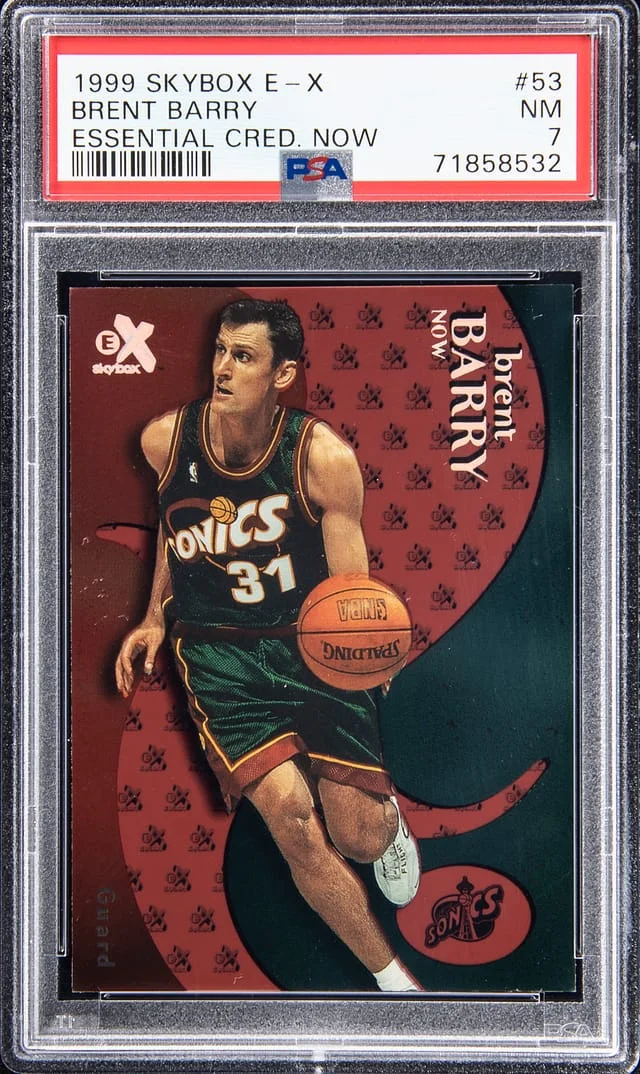 1999-00 SkyBox E-X Brent Barry Essential Credentials Now #53 card image