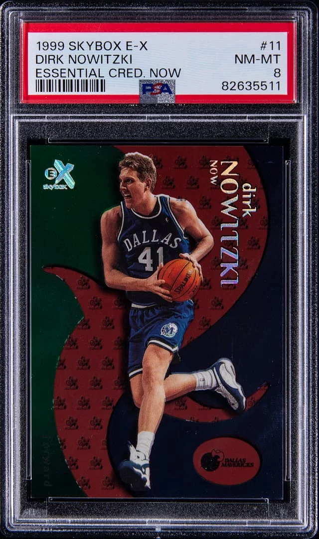 1999-00 SkyBox E-X Dirk Nowitzki Essential Credentials Now #11 card image