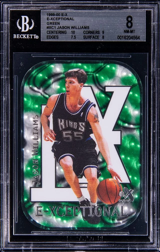 1999-00 SkyBox E-X Jason Williams E-Xceptional #1 card image