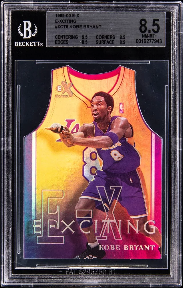 1999-00 SkyBox E-X Kobe Bryant E-Xciting #XCT8 card image