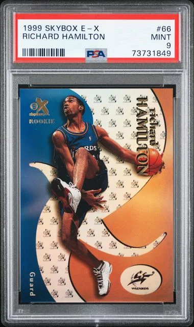 1999-00 SkyBox E-X Richard Hamilton #66 card image