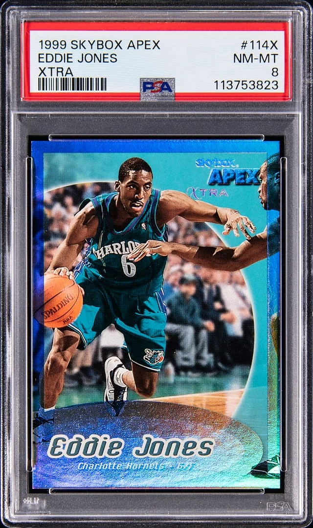 1999-00 SkyBox Eddie Jones APEX XTRA #114X card image