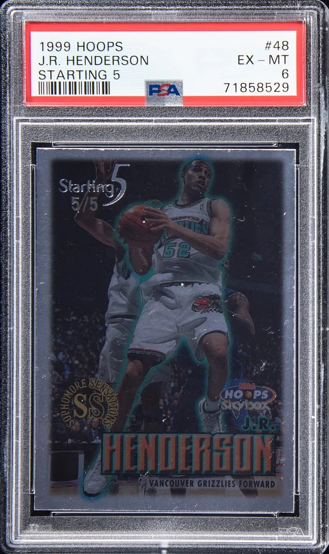 1999-00 SkyBox Hoops J.R. Henderson Starting 5 #48 card image