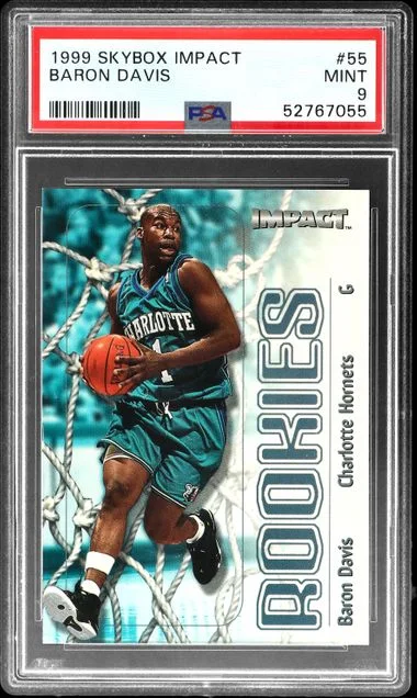 1999-00 SkyBox Impact Baron Davis #55 card image