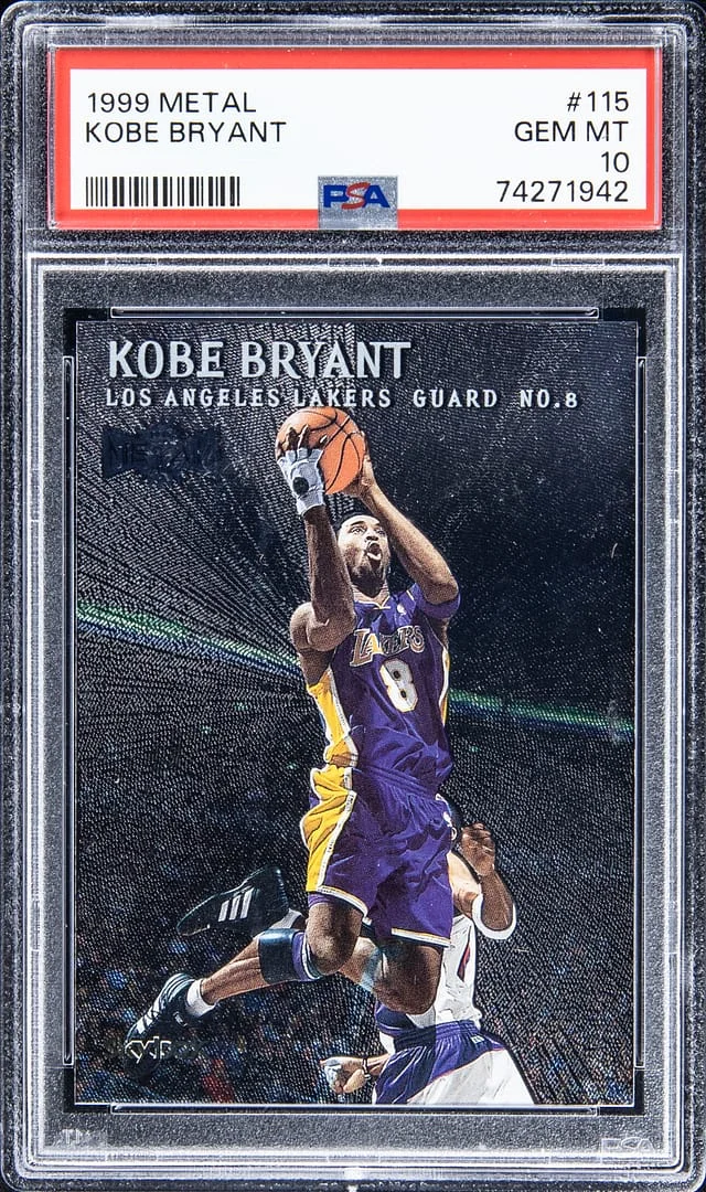 1999-00 SkyBox Kobe Bryant Metal #115 card image