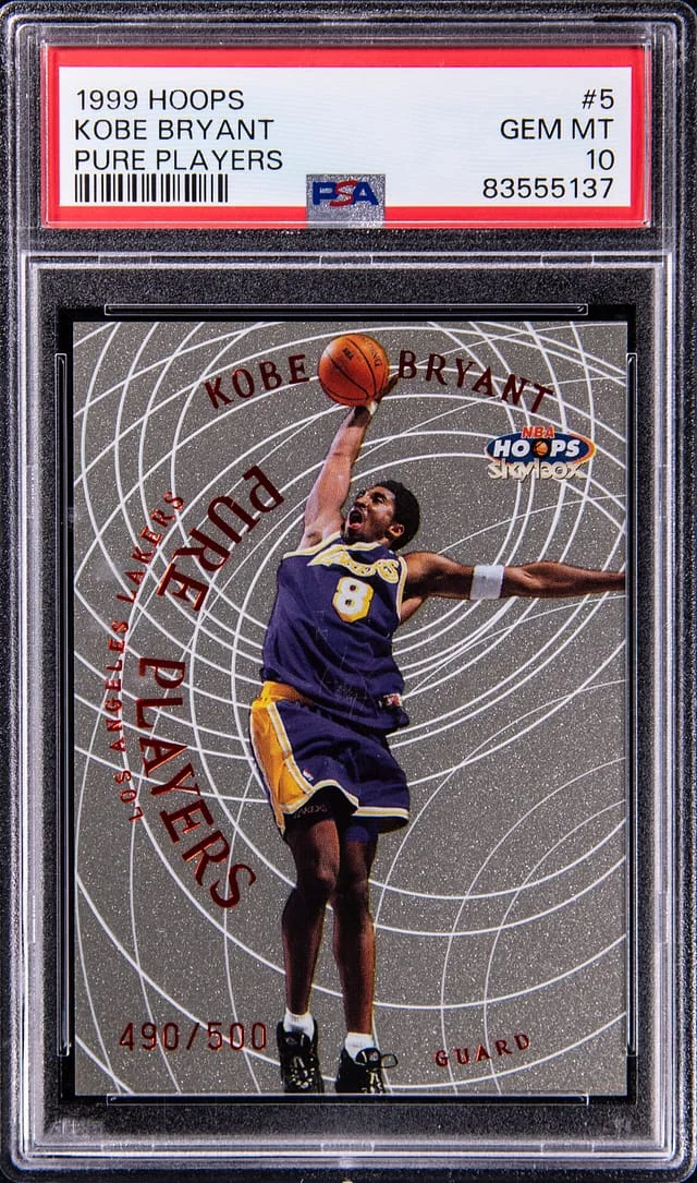 1999-00 SkyBox Kobe Bryant NBA Hoops Pure Players #5 card image