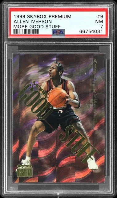 1999-00 SkyBox Premium Allen Iverson More Good Stuff #9 card image