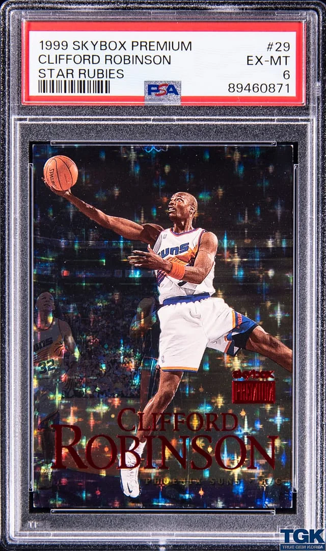 1999-00 SkyBox Premium Clifford Robinson Star Rubies #29 card image
