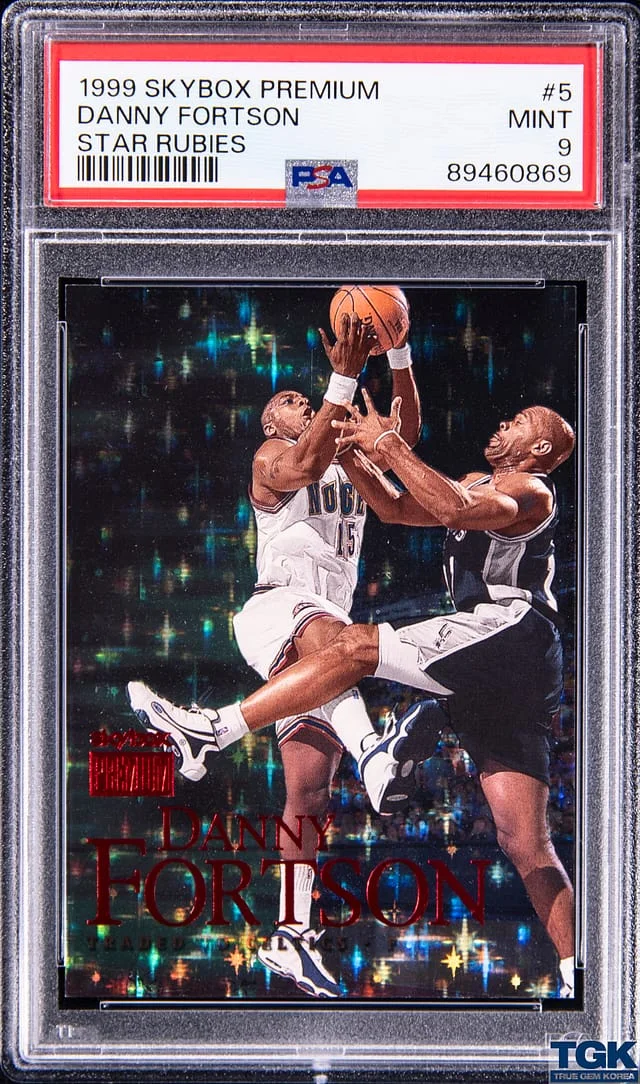 1999-00 SkyBox Premium Danny Fortson Star Rubies #5 card image