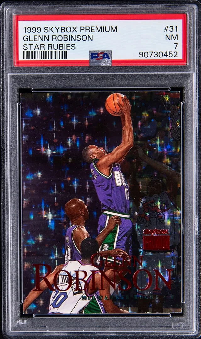 1999-00 SkyBox Premium Glenn Robinson Star Rubies #31 card image