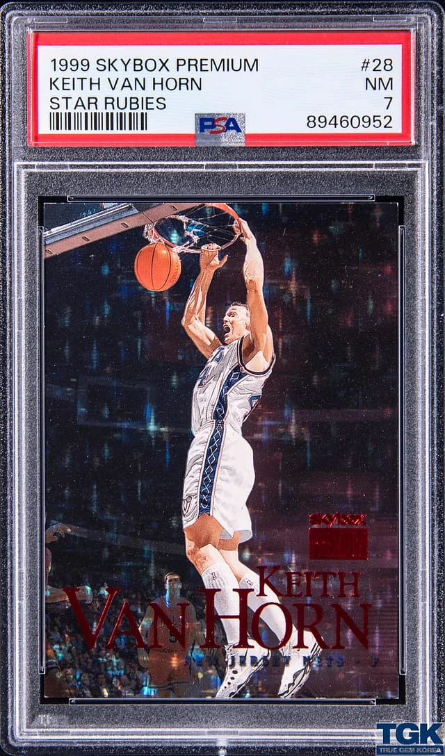1999-00 SkyBox Premium Keith Van Horn Star Rubies #28 card image
