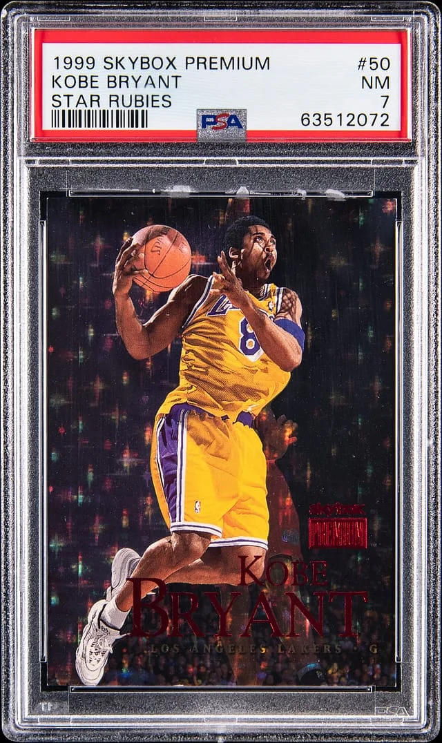 1999-00 SkyBox Premium Kobe Bryant Star Rubies #50 card image