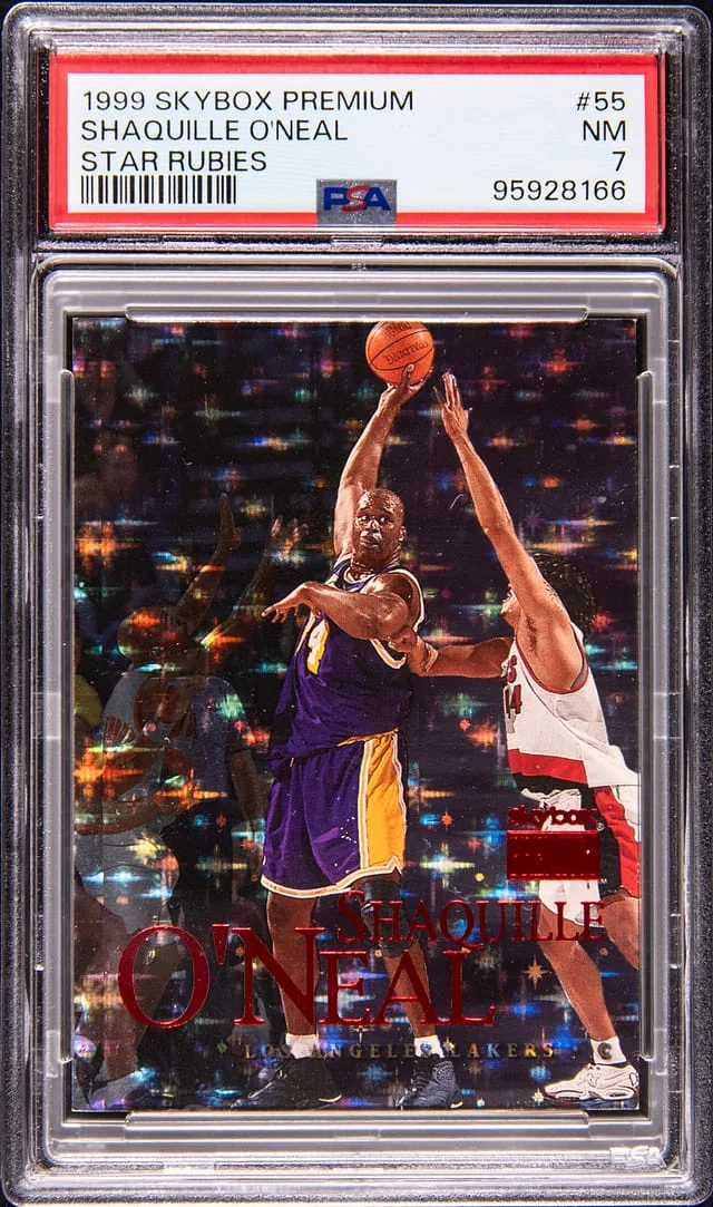 1999-00 SkyBox Premium Shaquille O'Neal Star Rubies #55 card image