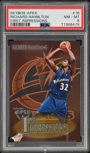 1999-00 SkyBox Richard Hamilton Apex First Impressions #18 card image