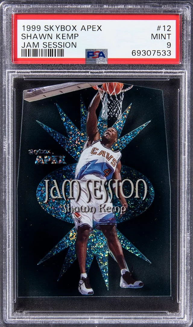 1999-00 SkyBox Shawn Kemp Apex Jam Session #12 card image